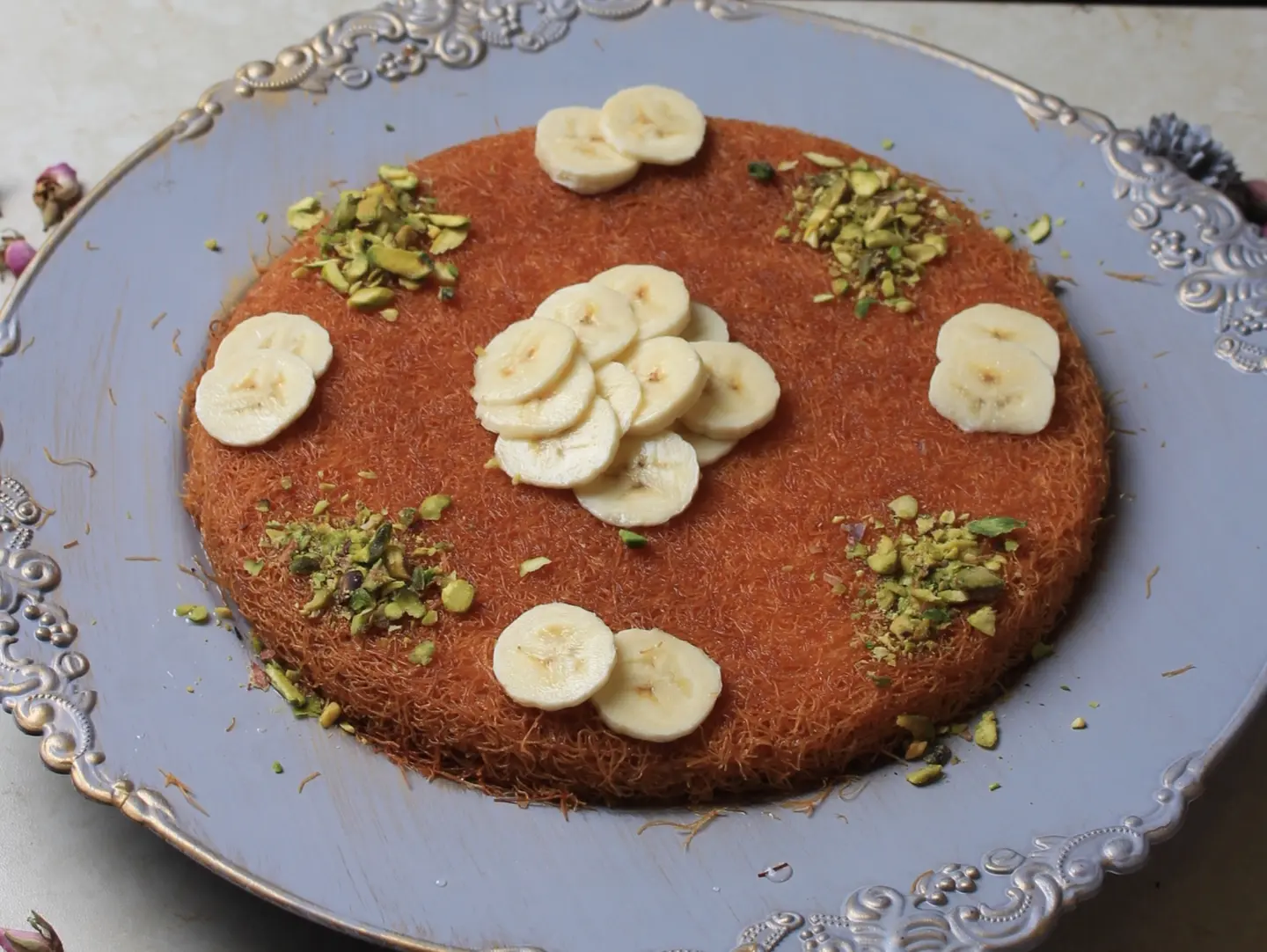Family Banana And Cream Konafa