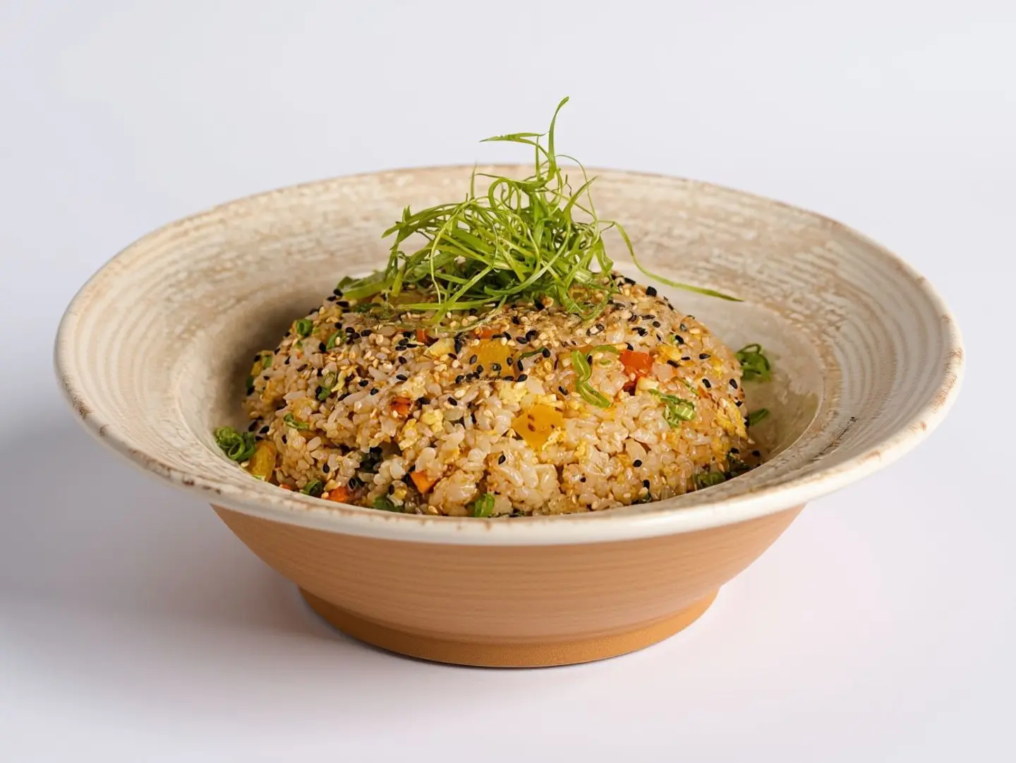 أرز مقلي شيزوان روبيان