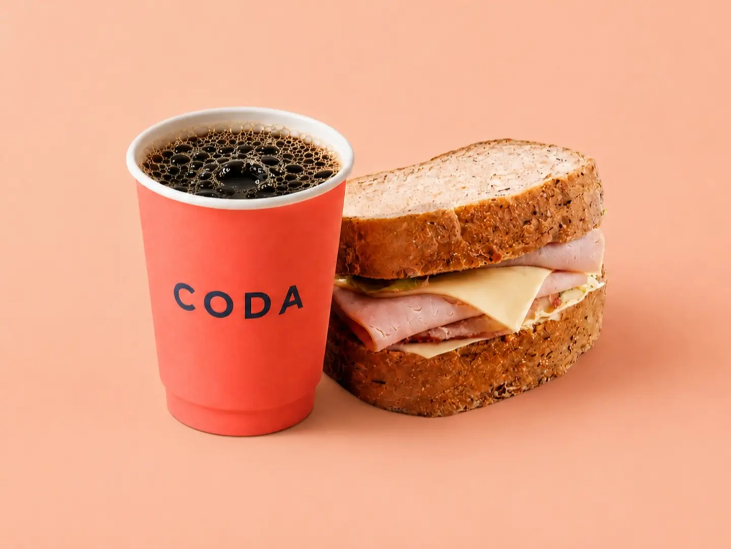 Your Favorite Sandwich With Coffee Of The Day