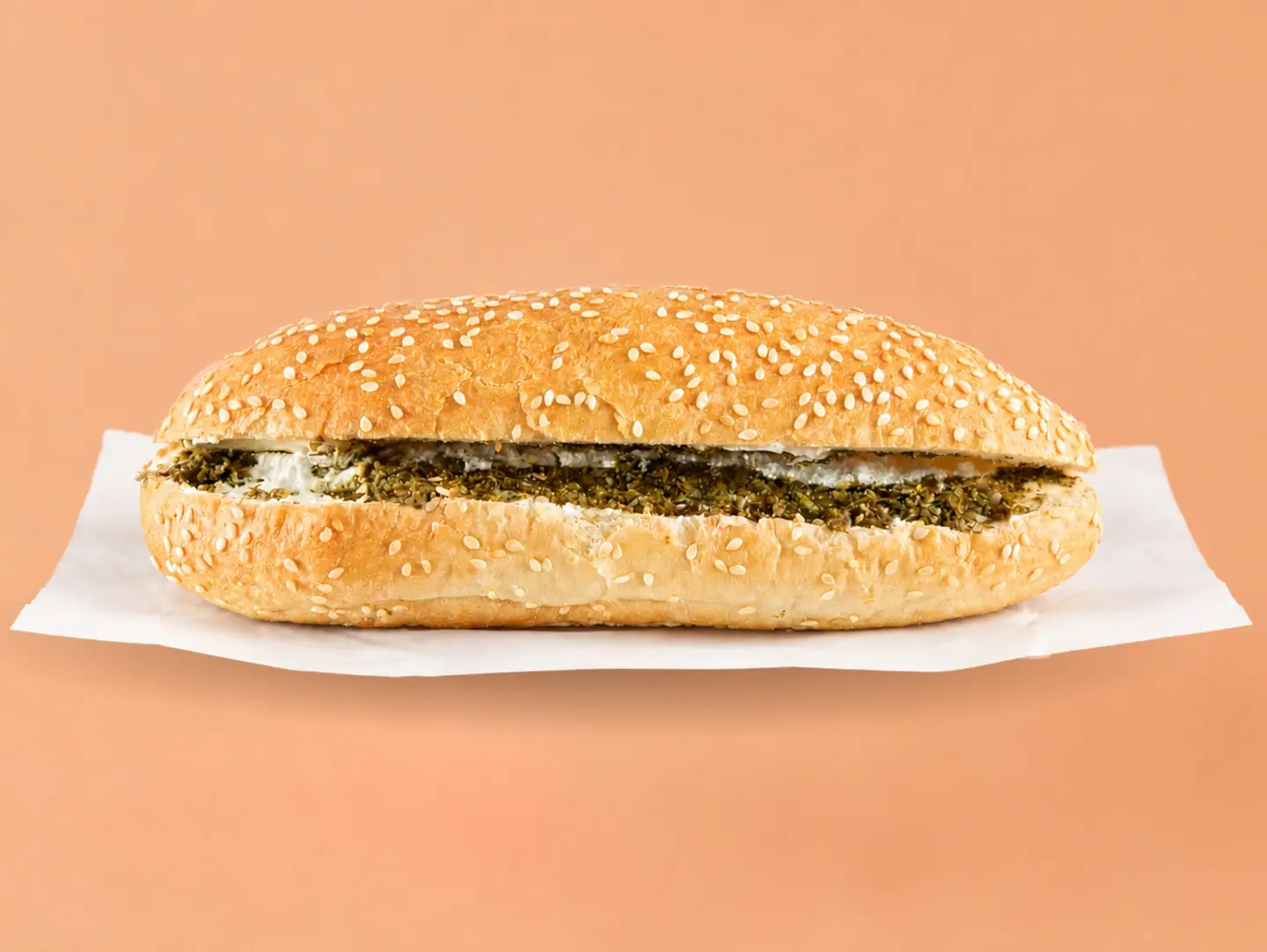 لبنه بالزعتر
