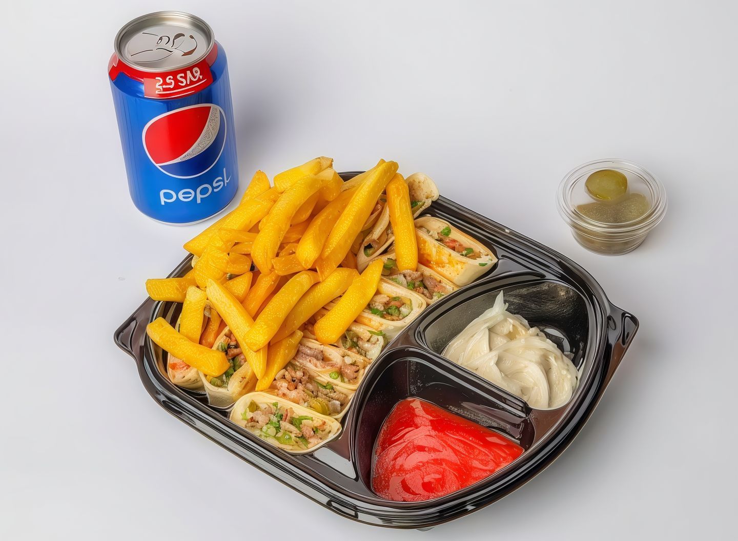 Double Arabic Meat Plate