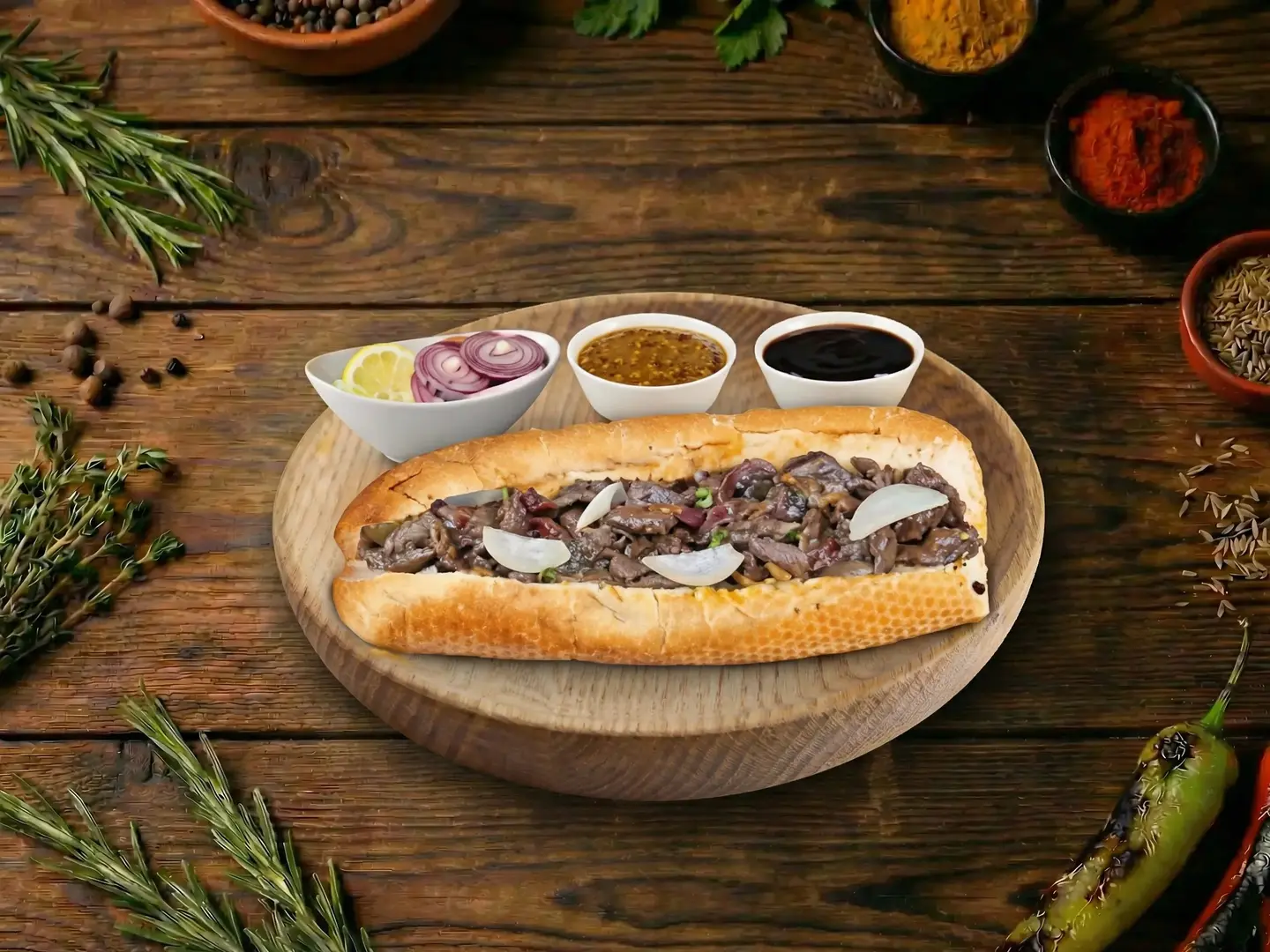 سندوتش شيه لحم