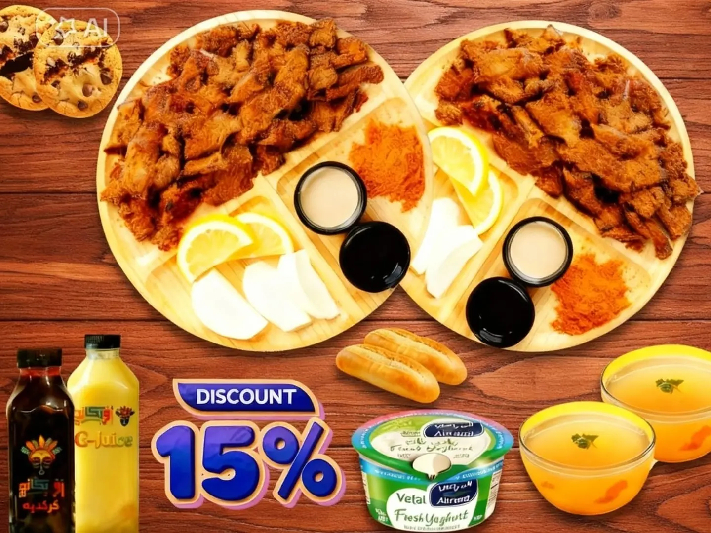 وجبة سحور لحم