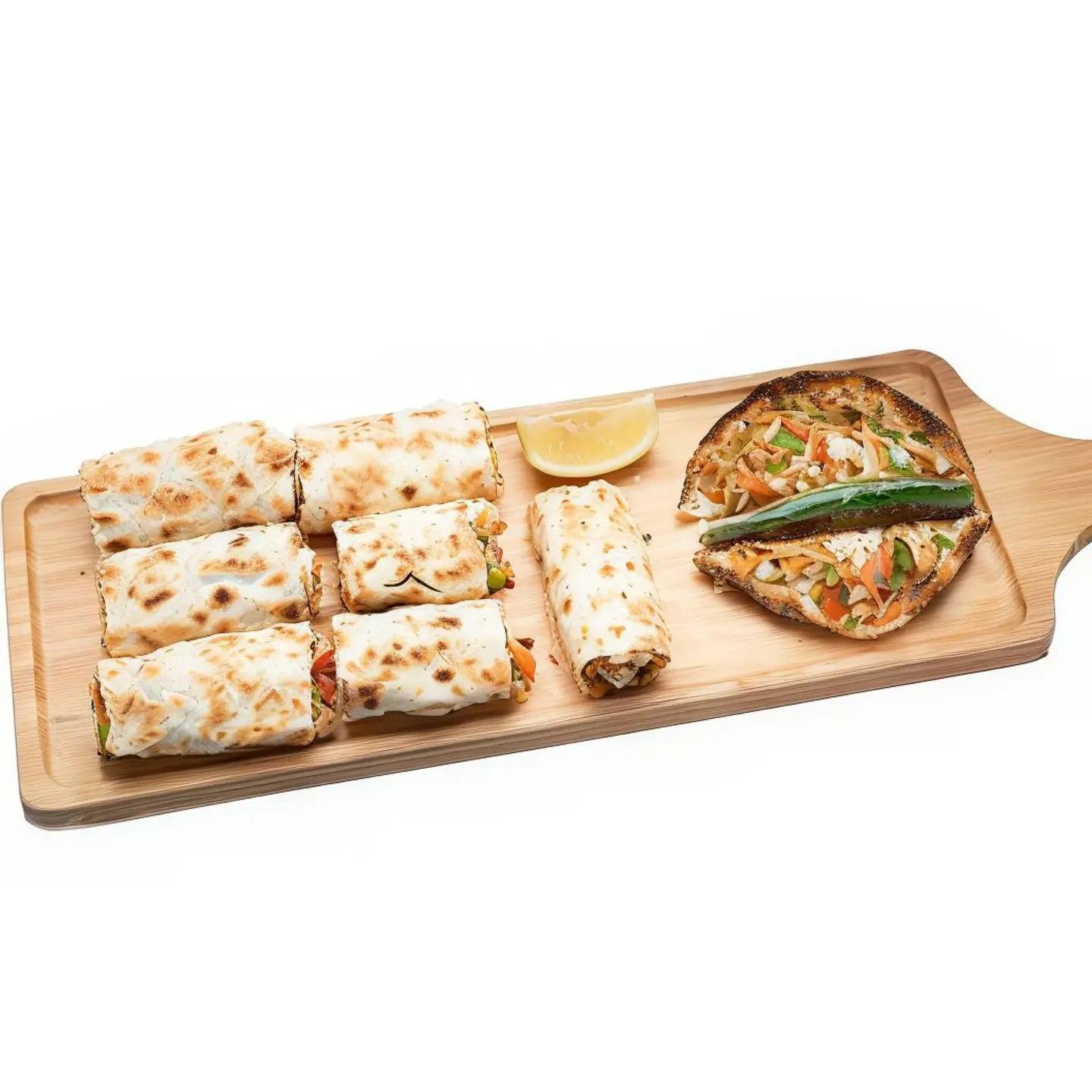 تركش رول شاورما دجاج