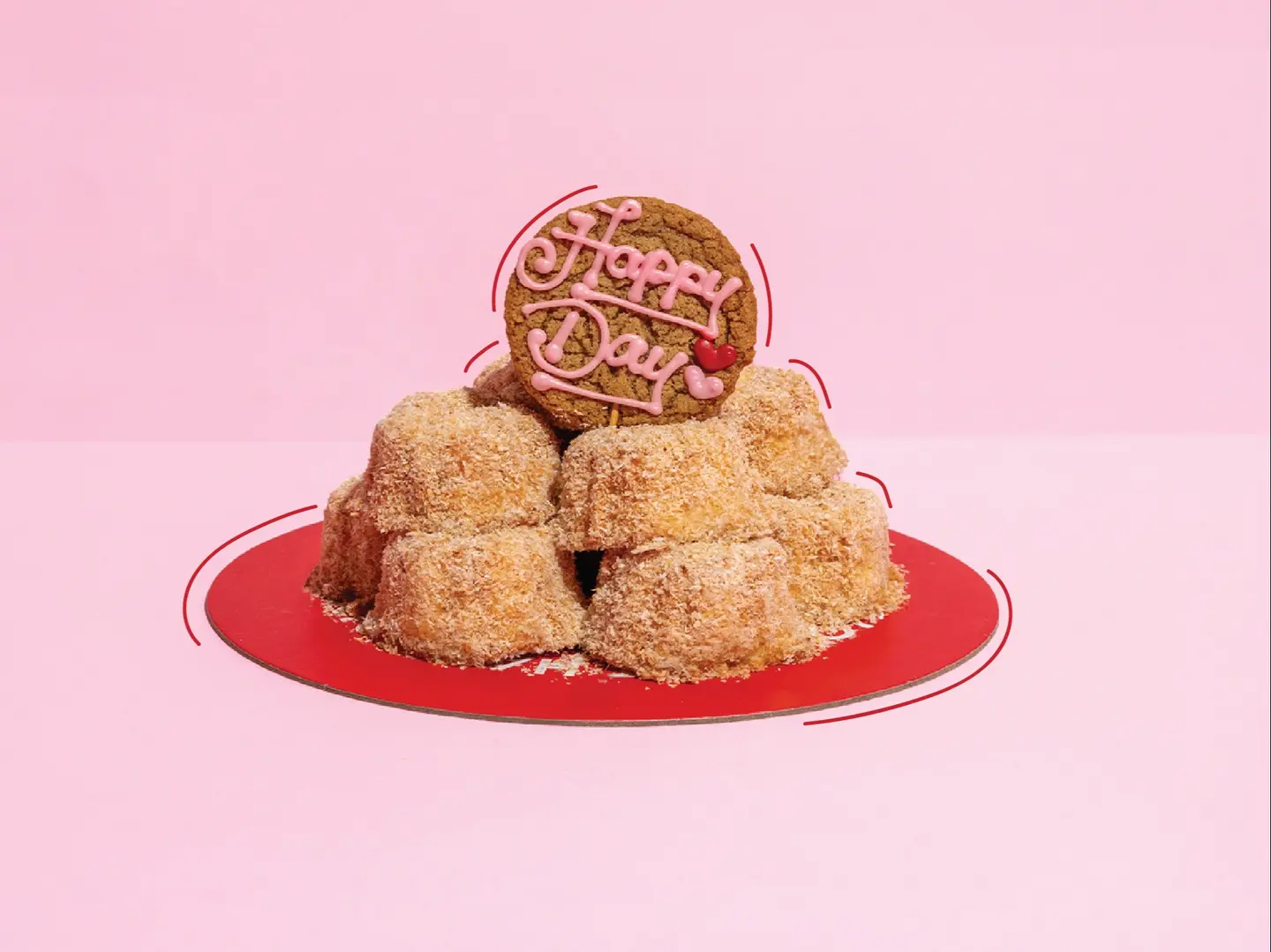 هرم مادلين جوز الهند اثنا عشر قطعة