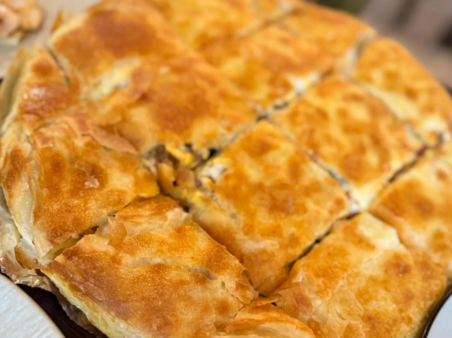 فطيرة جبنه رومى وسط