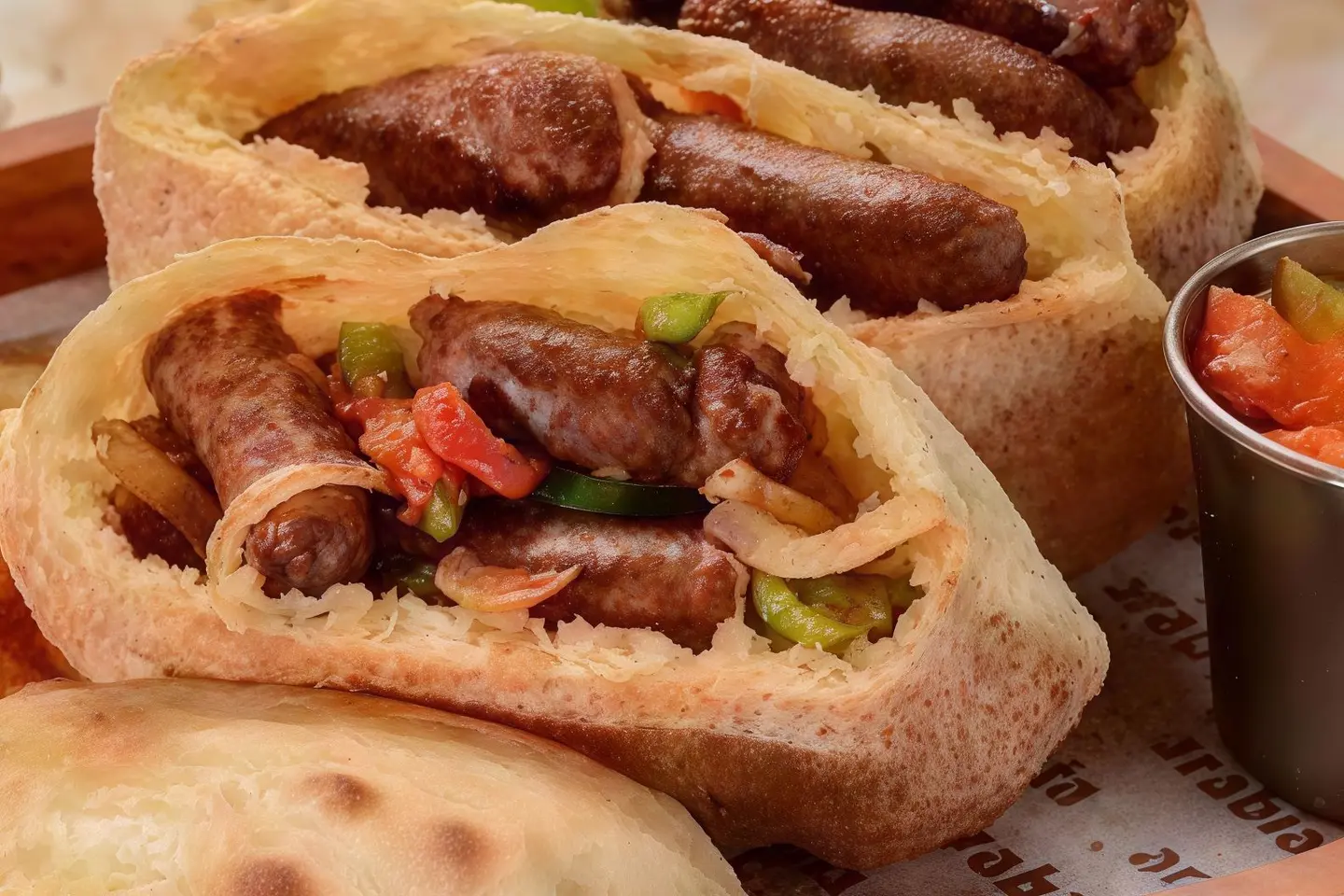 ساندوتش سجق بلدي