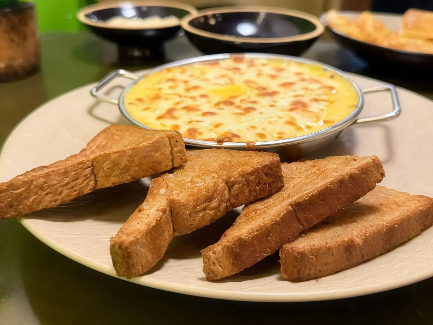 طاسة دجاج و مشروم