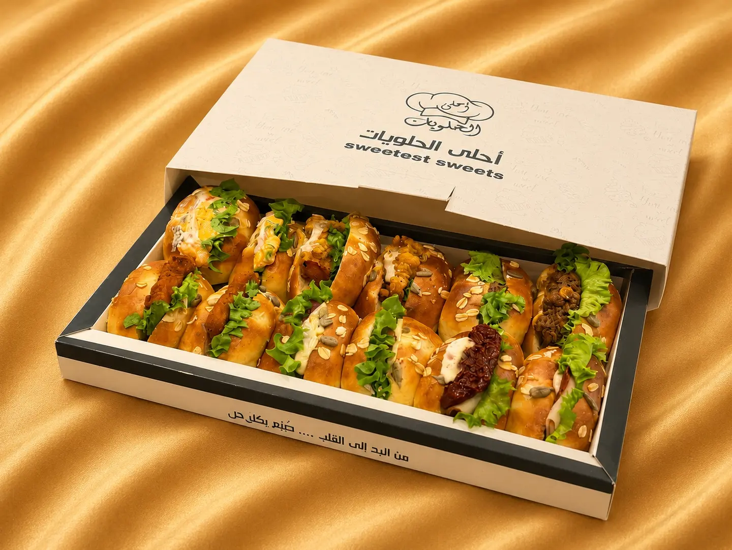 Brioche Sandwiches - Large Size, 12 Pieces
