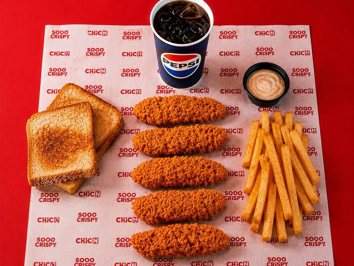 Chicken Strips Meal (5 Pieces)