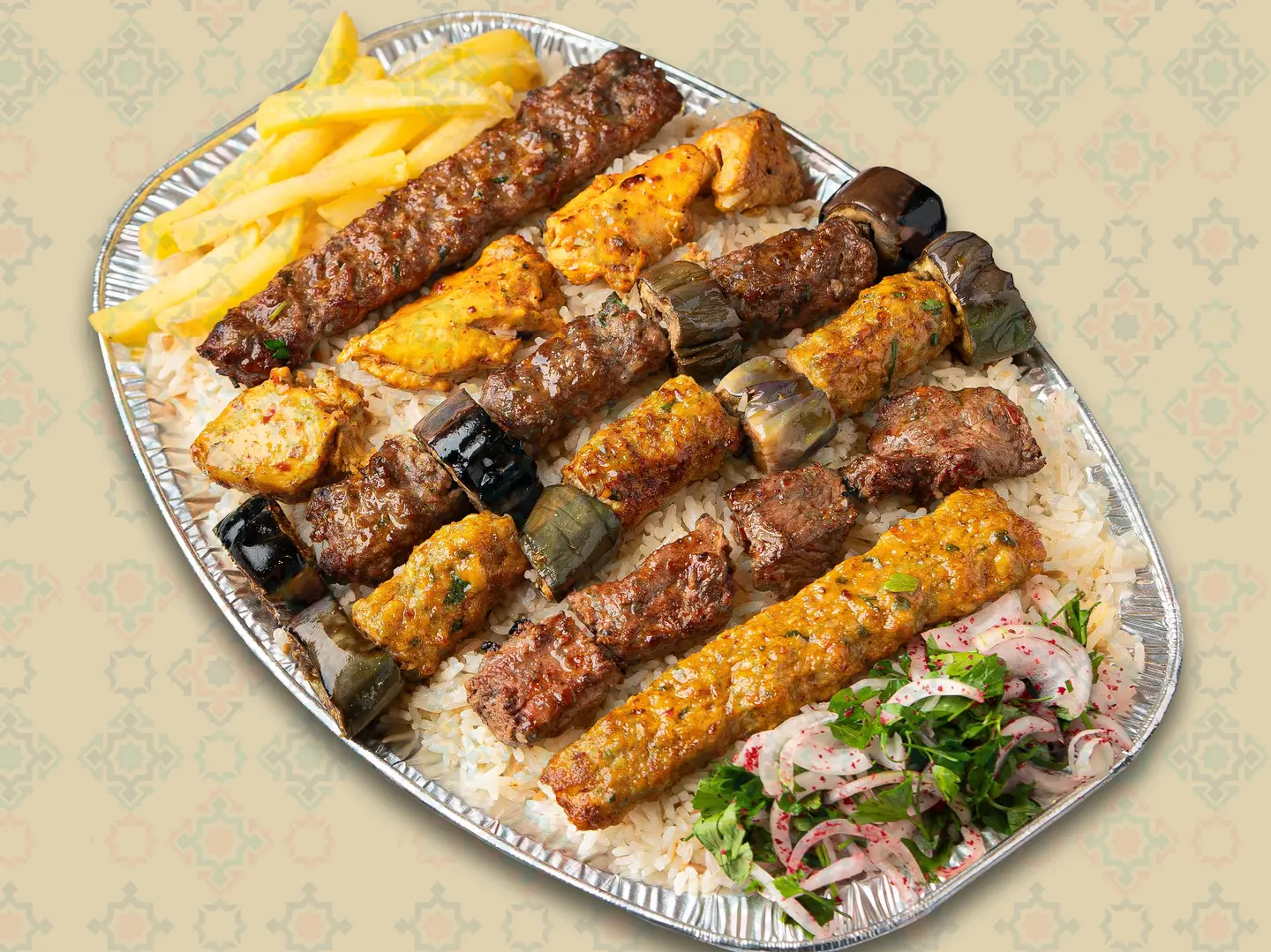 نص كيلو مشكل