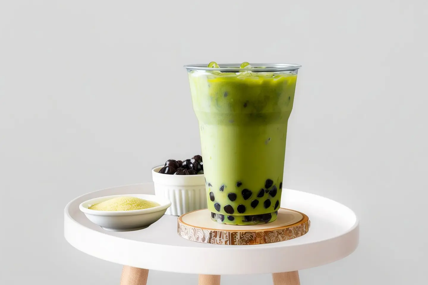 Pistachio Cheesecake Boba
