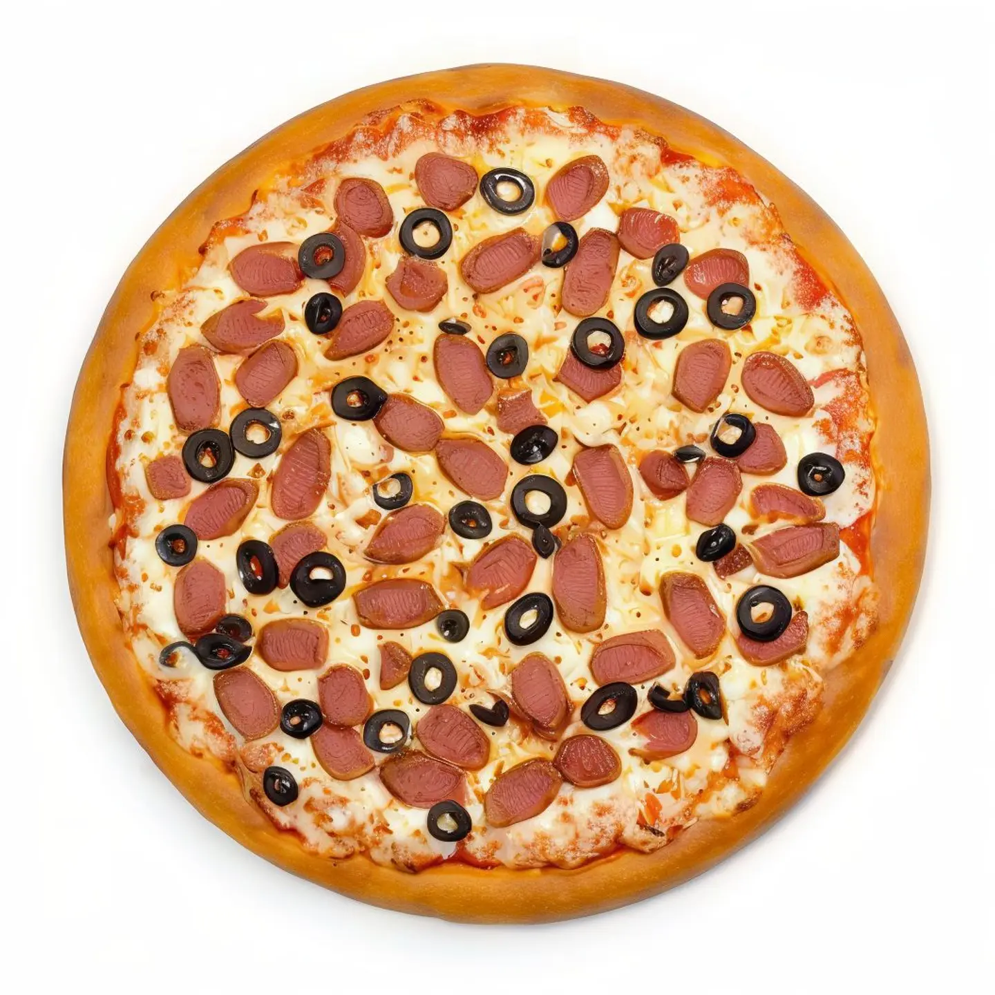 Hot Dog Pizza