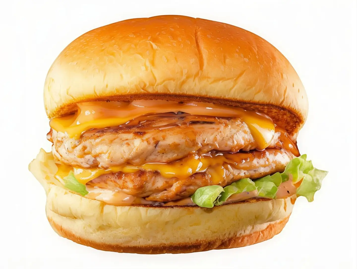 Double Chicken Burger