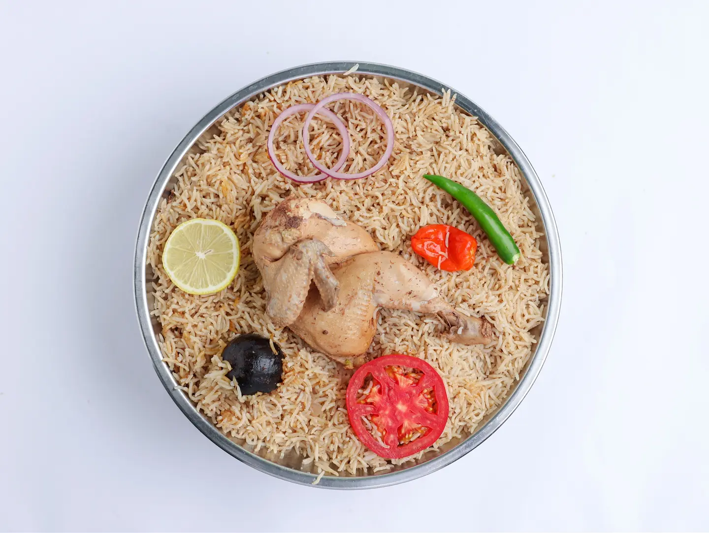 مضغوط حبة دجاج كبسة البر