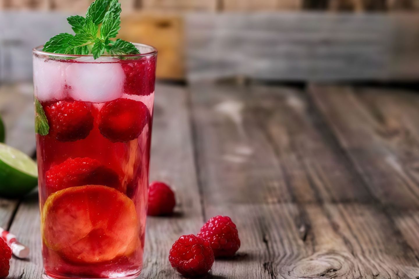 Red Berry Mojito