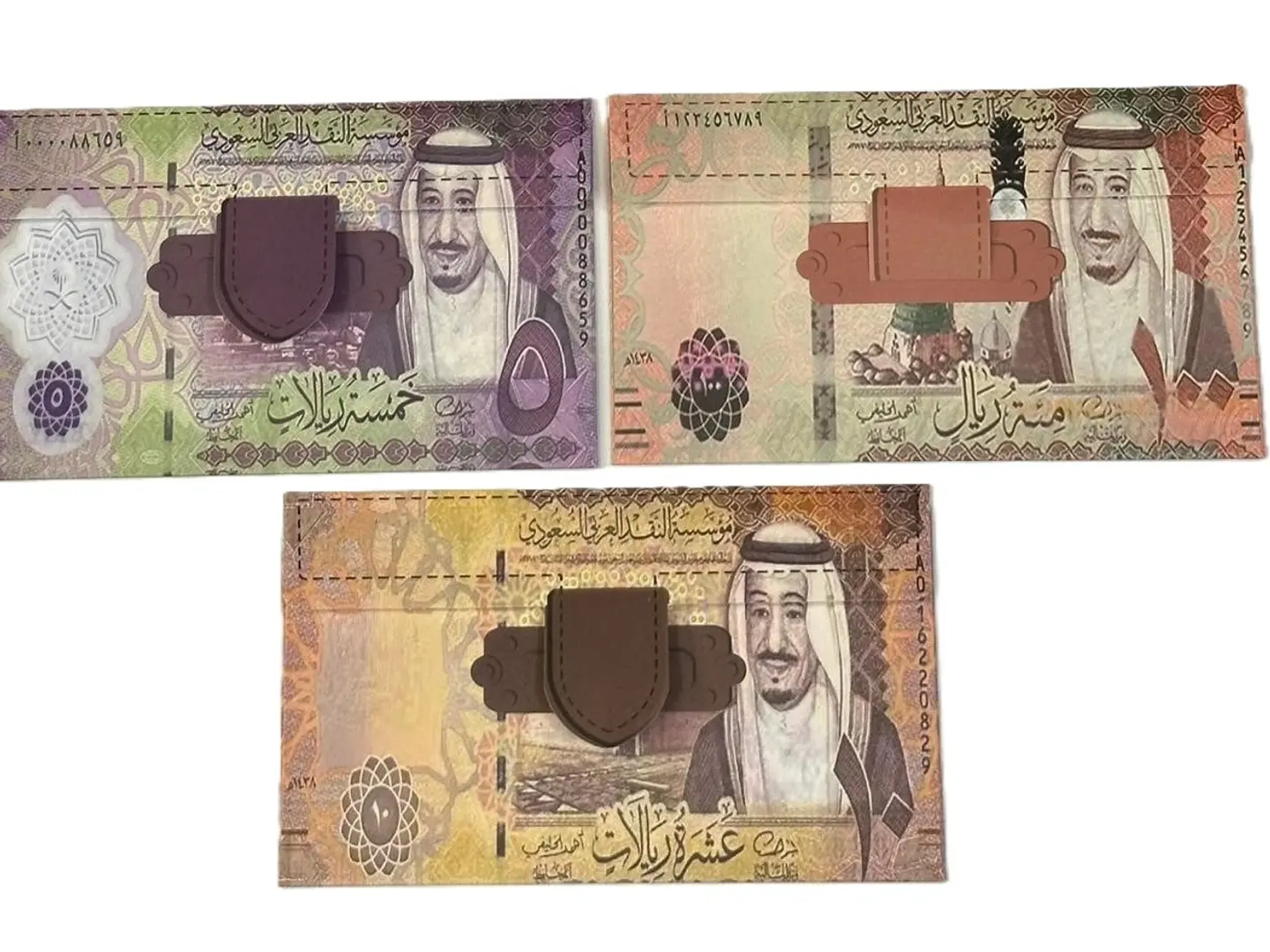 Eid Envelopes In The Shape Of Money