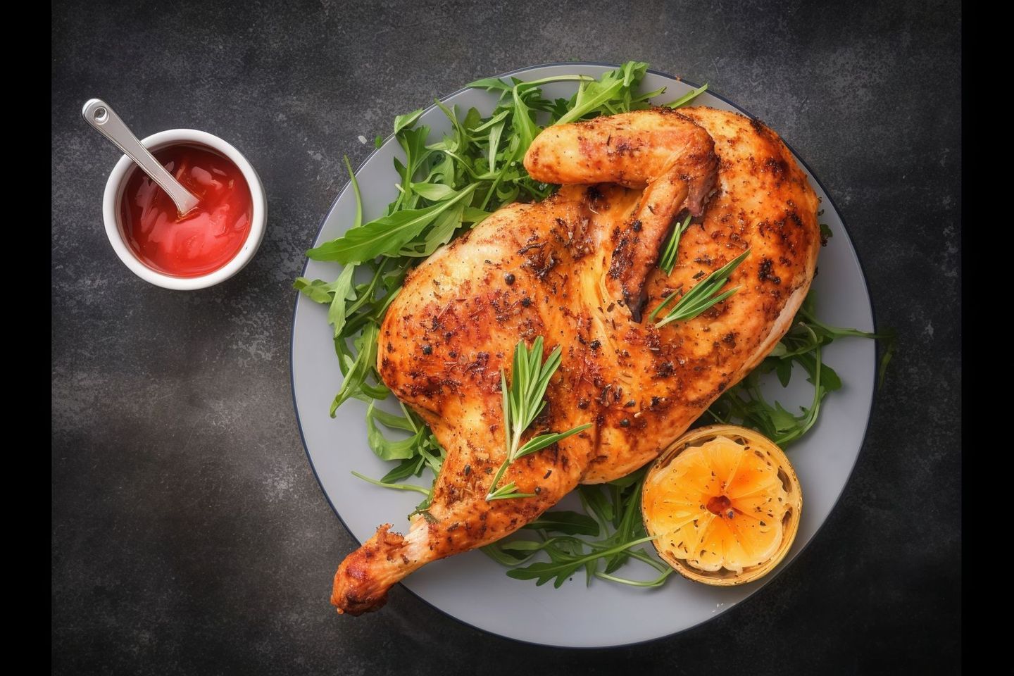 دجاج رستو نص حبه