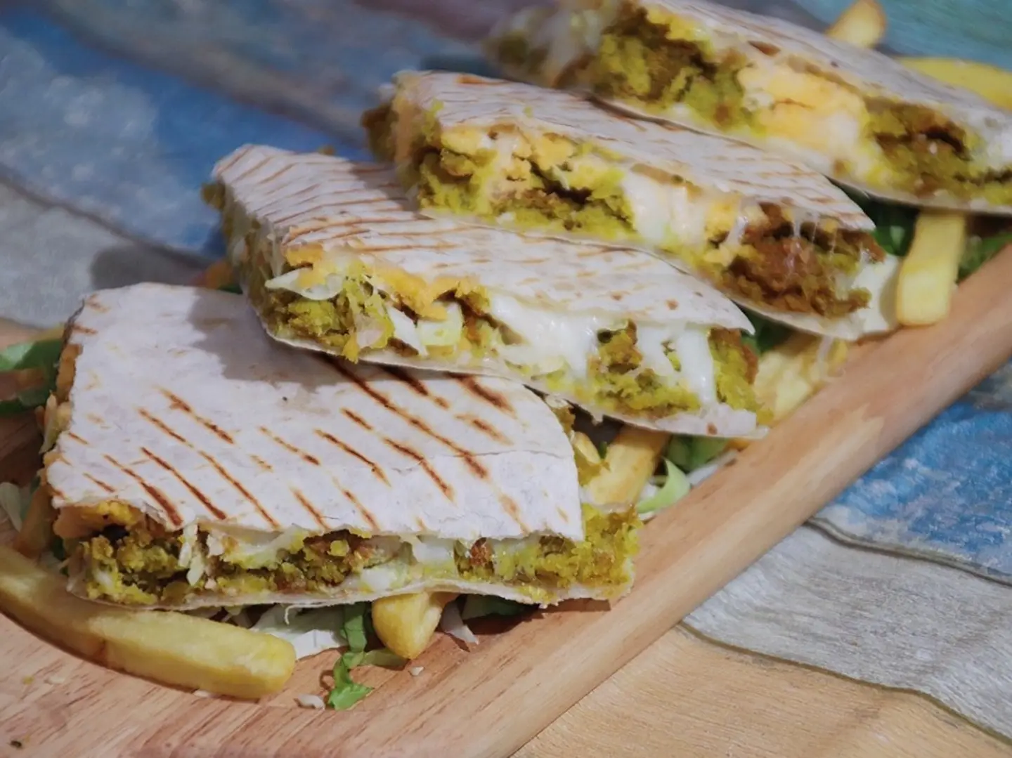 Flafel Quesadilla
