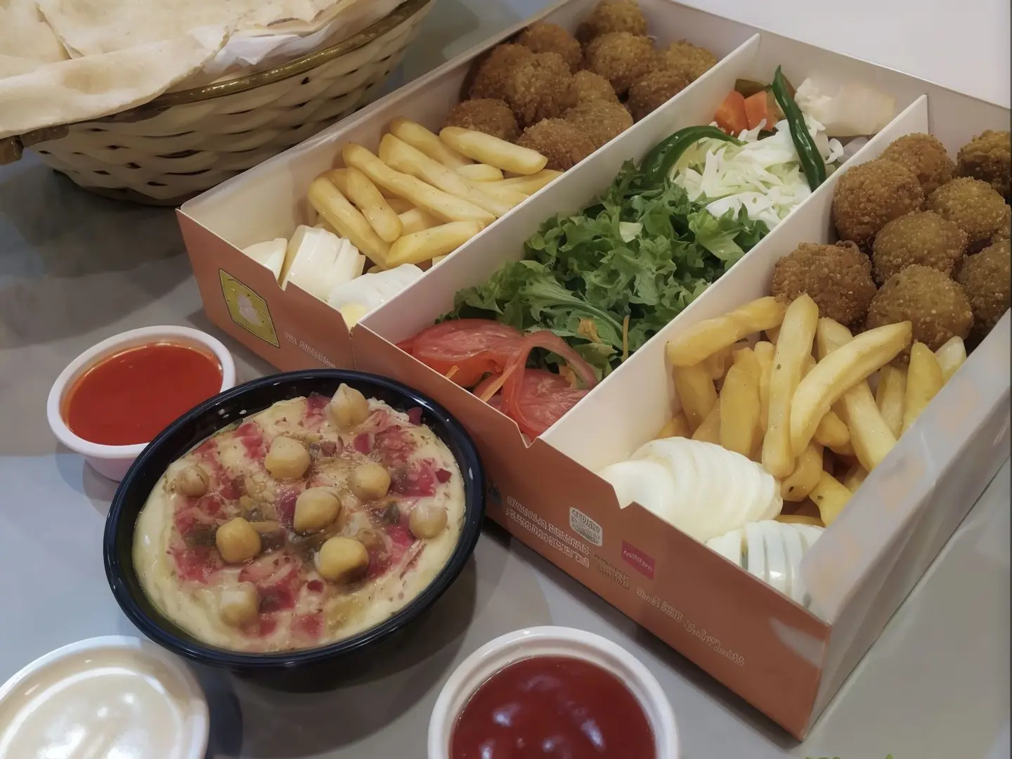 Family Mixed Flafel Plate