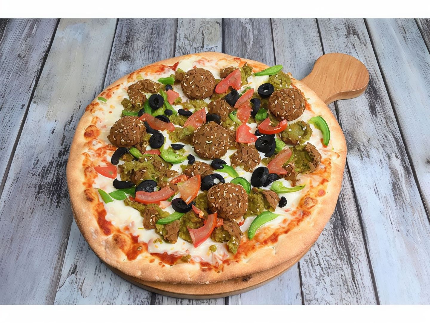 Falafel Pizza