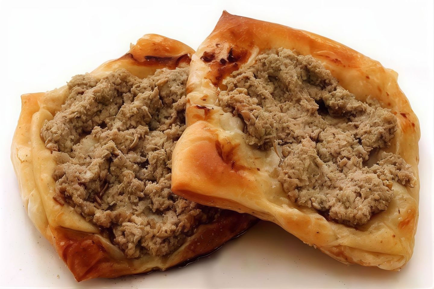 لحم بالعجين