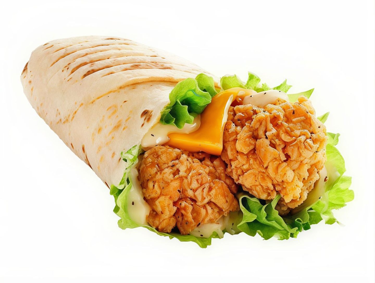Fresh Zinger Sandwich  Tortilla Bread - Spicy