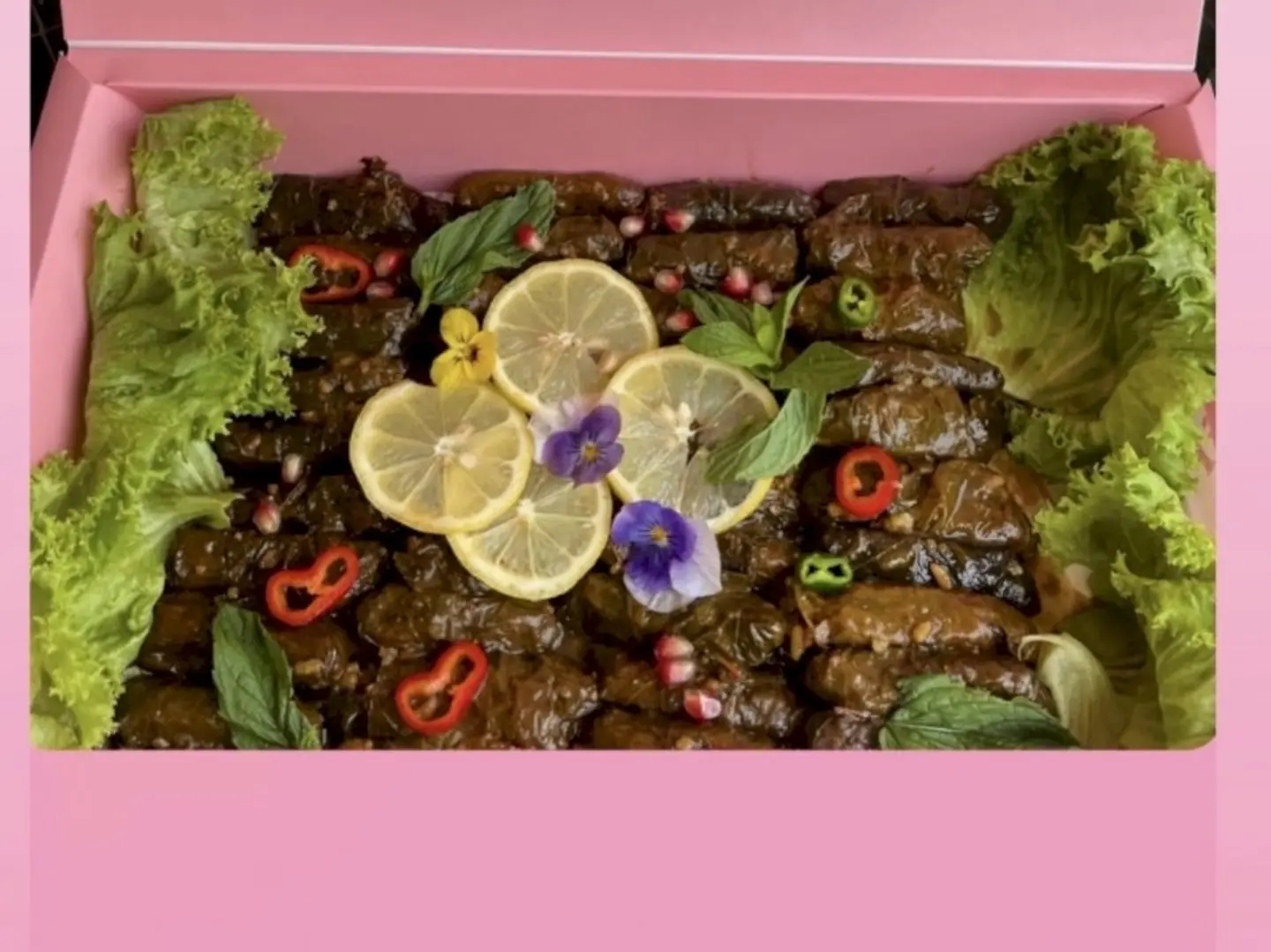Grape Leaves Box
