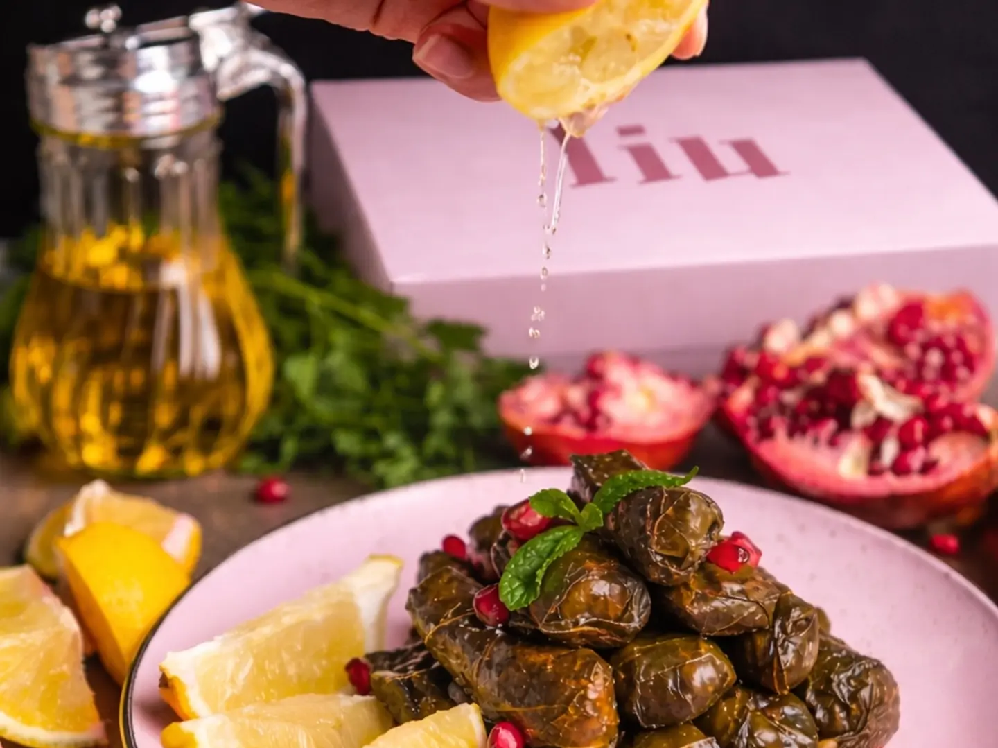 Lemon Grape Leaves 20 Pieces