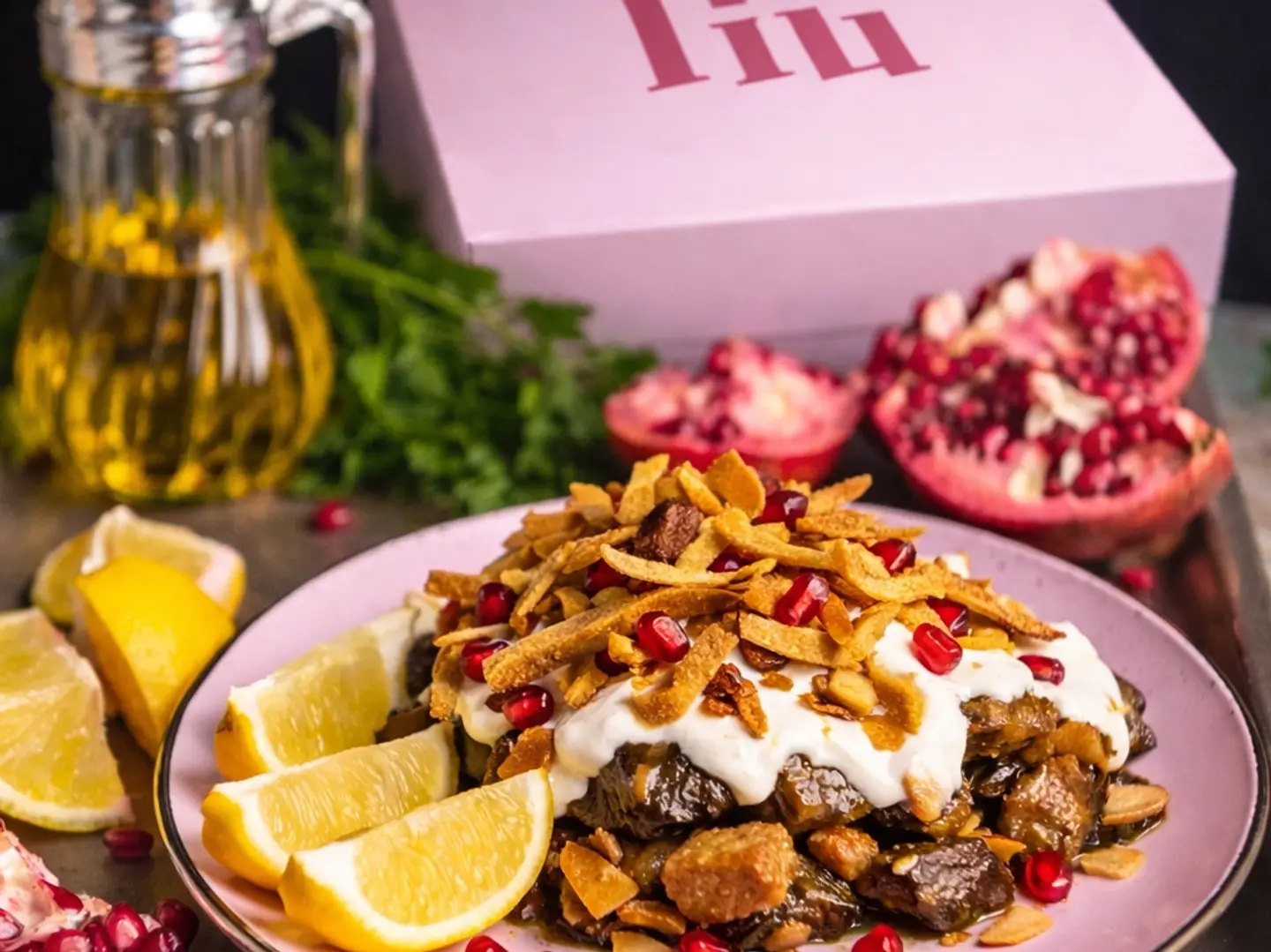 Large Grape Leaf Fattah