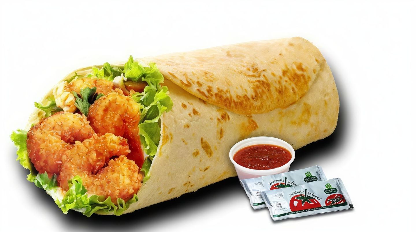 Tortilla Shrimp Sandwich