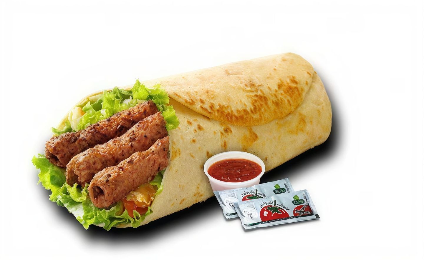 Tortilla Kebab Sandwich