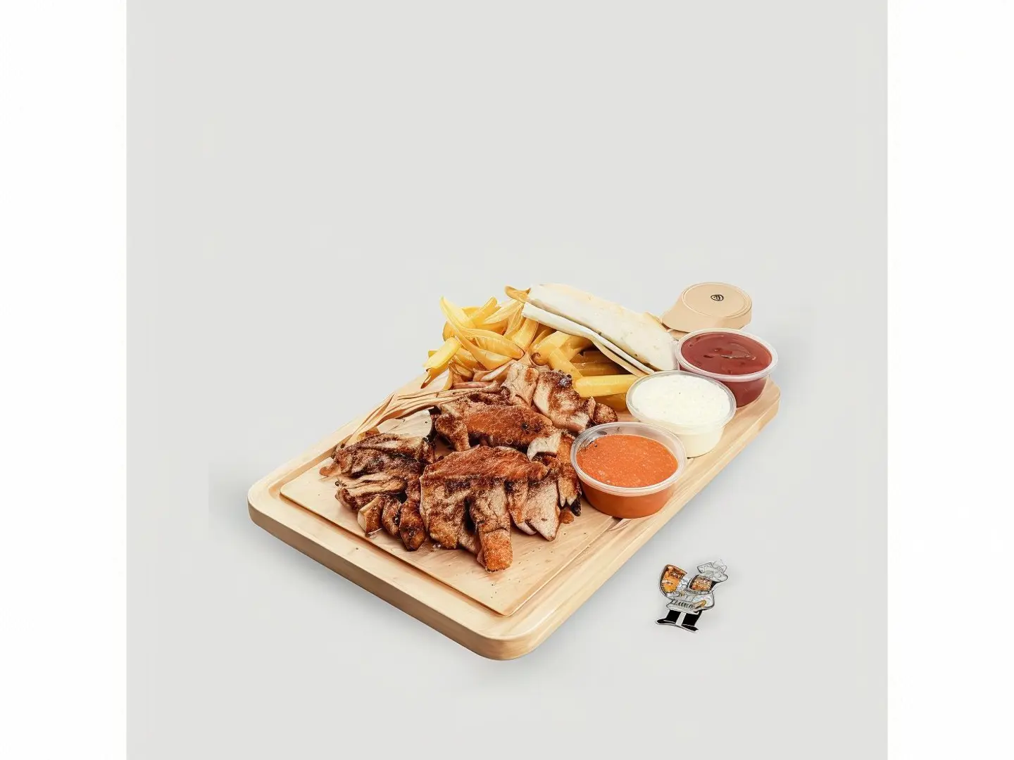 Shaker Plate Of Meat