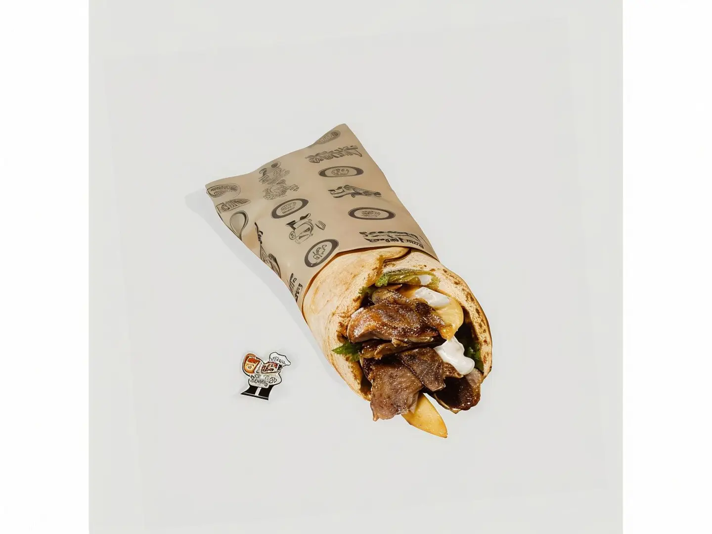 Shakir Shami Meat Sandwich - Plain