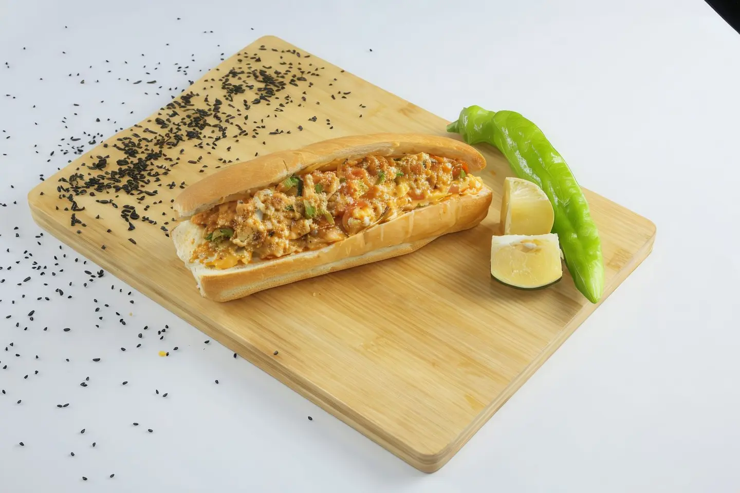 ساندوتش شكشوكة