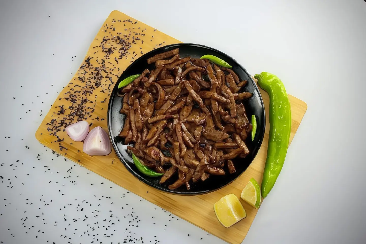 طبق كبدة حاشي