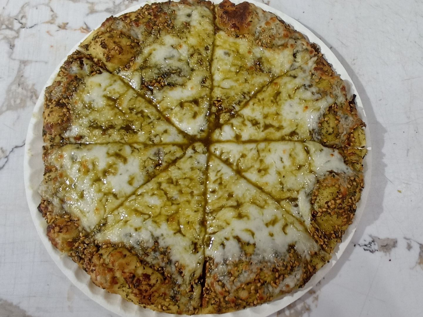 فطيرة زعتر - فطيره زعتر