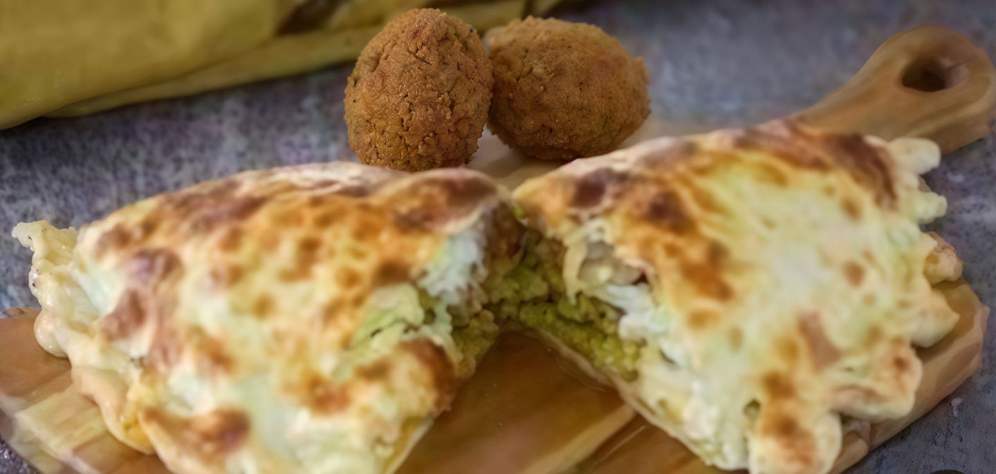 فلافل لبنة - أجبان صاج
