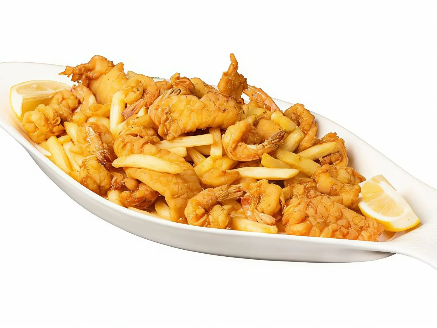 Shrimps Mixed Sadafat+Fillet Fish 600 Gr