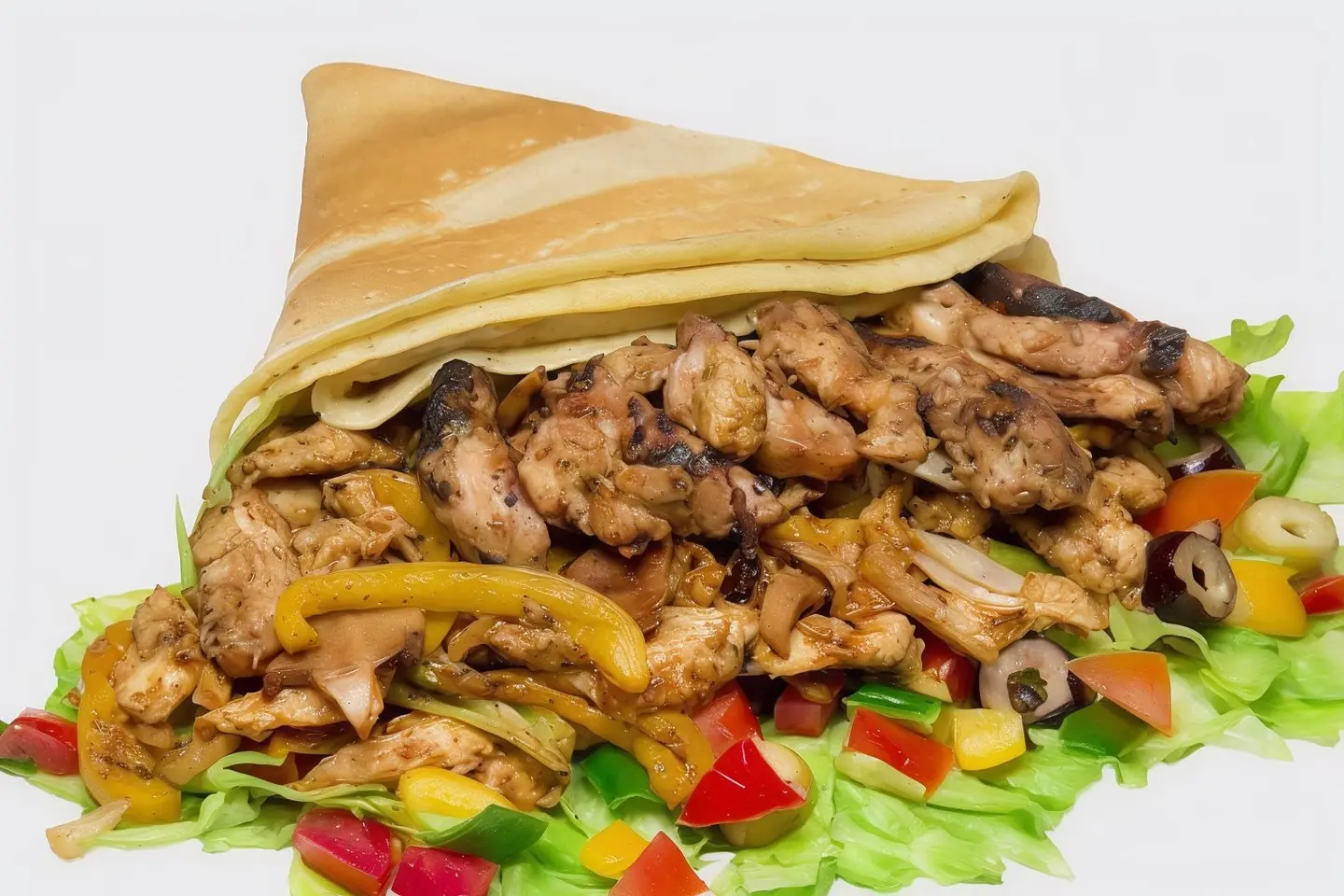 كريب فاهيتا دجاج