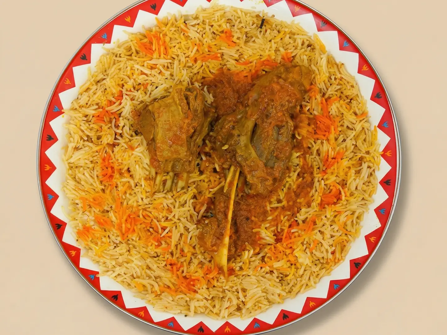 Mutton Biryani Half