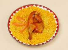 مندي دجاج نصف حبة