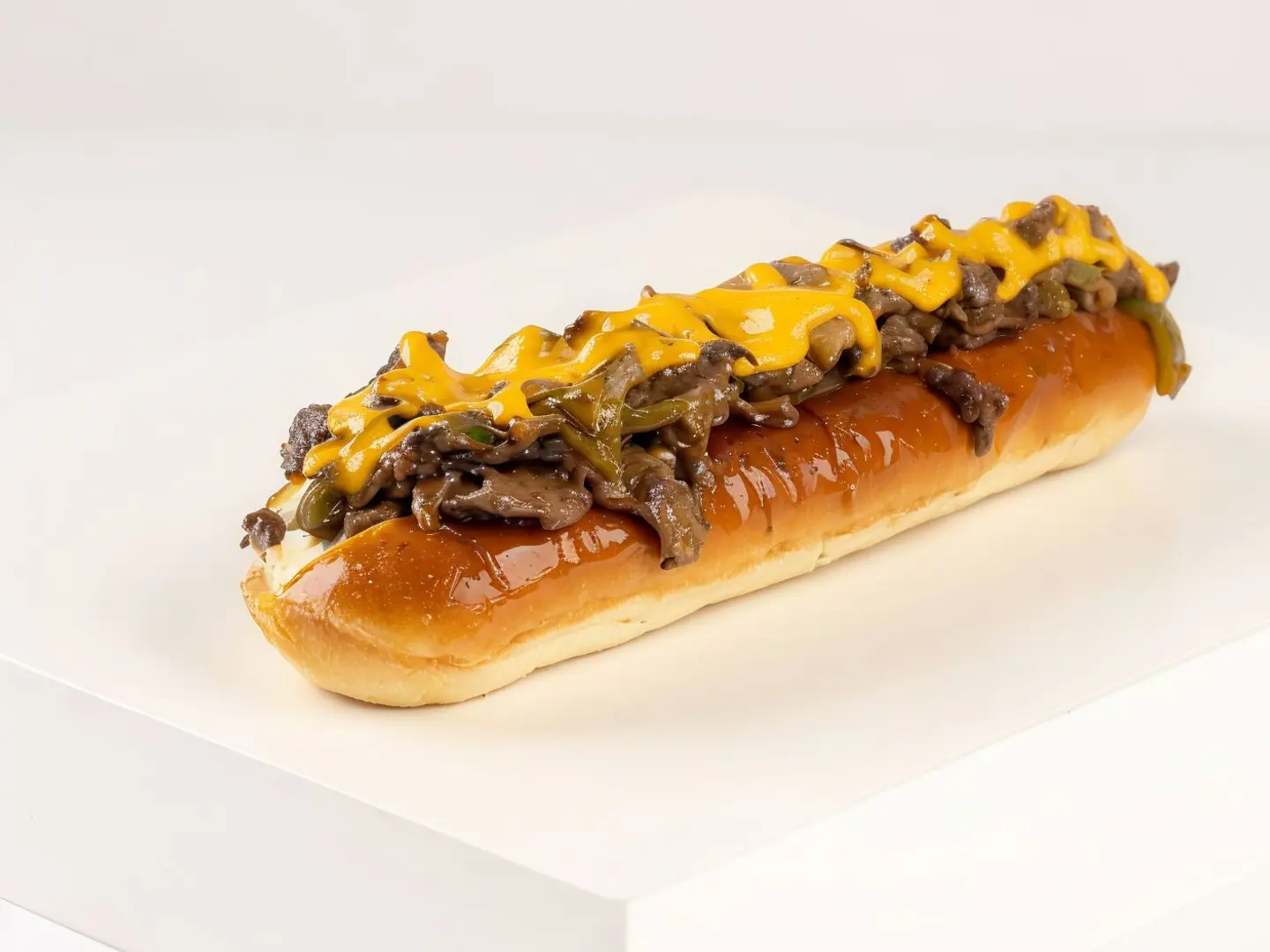 ساندوتش ستيك لحم بالجبنة