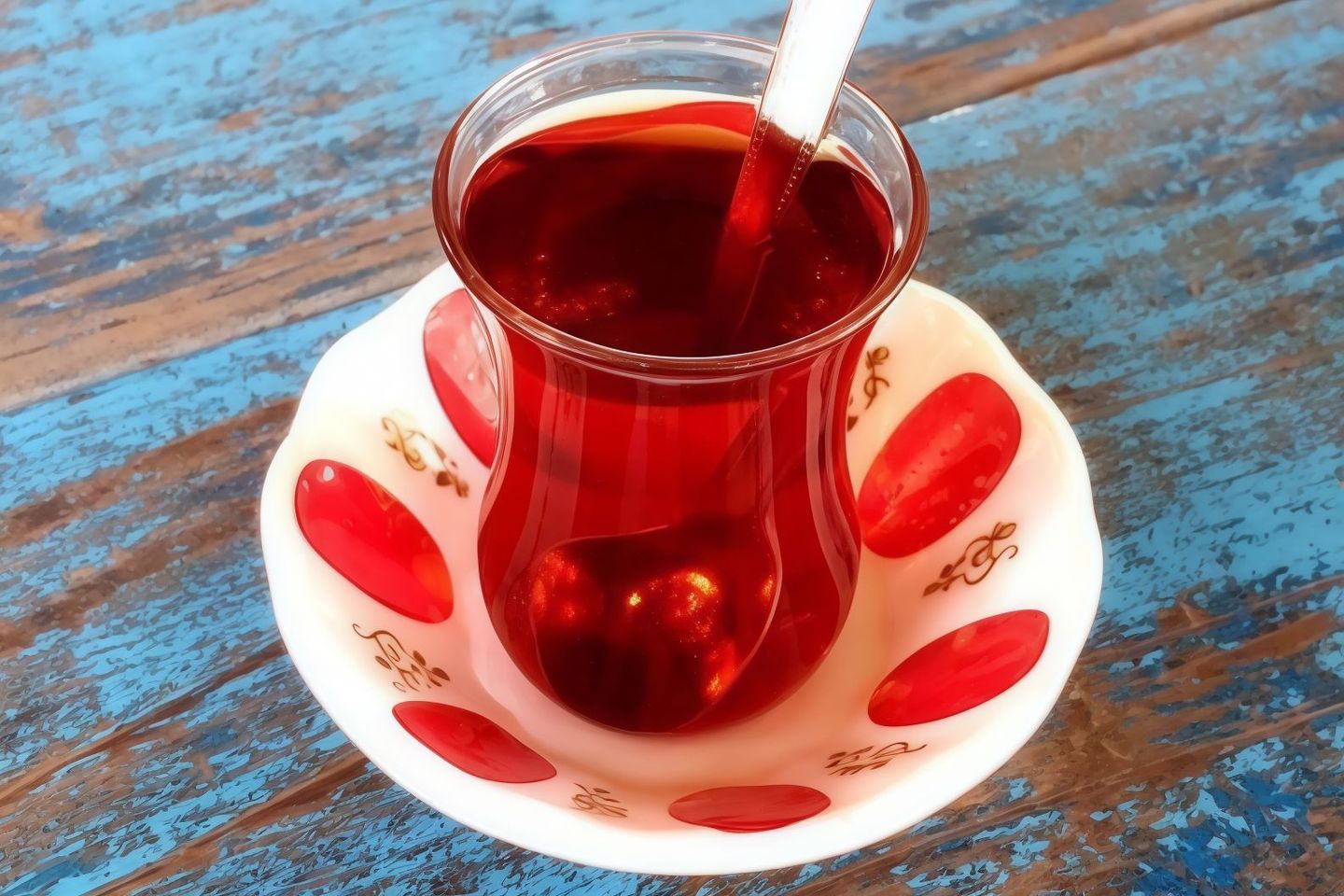 شاي ساخن