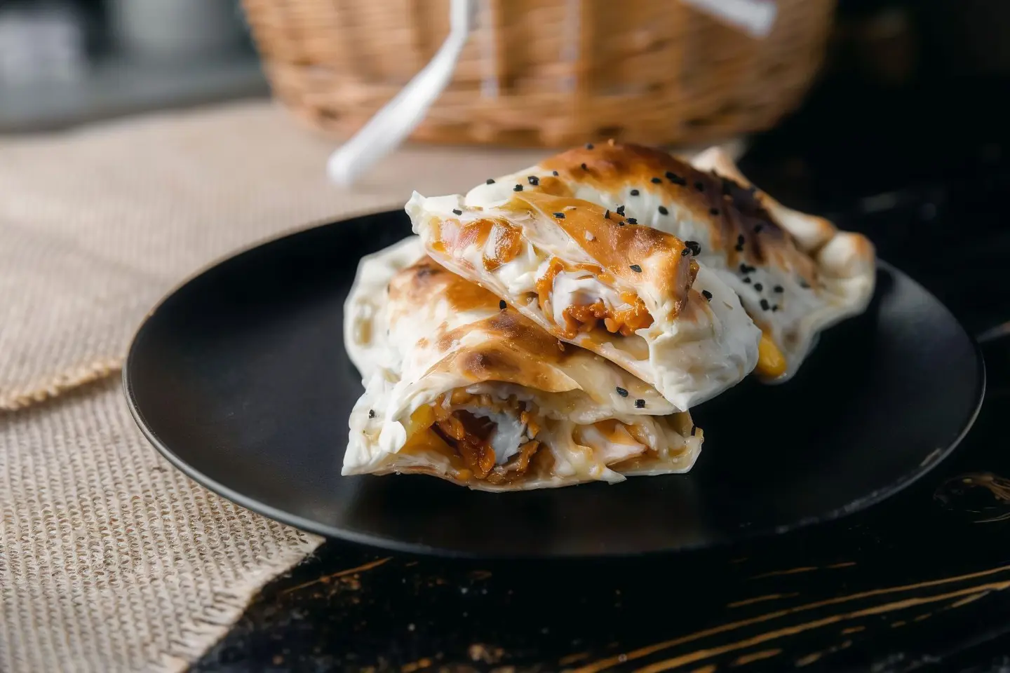 فطيرة كرسبي دجاج