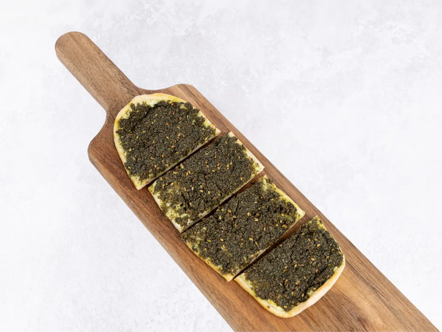 قارب لبنة وزعتر