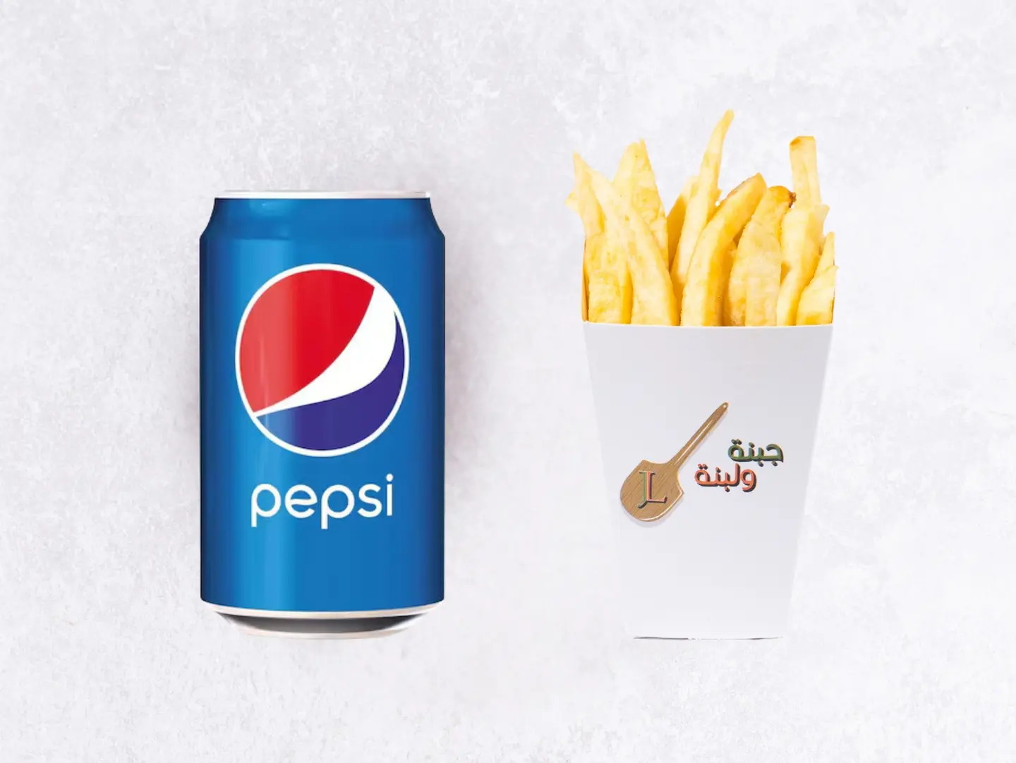 كومبو ( بطاطس ، بيبسي )