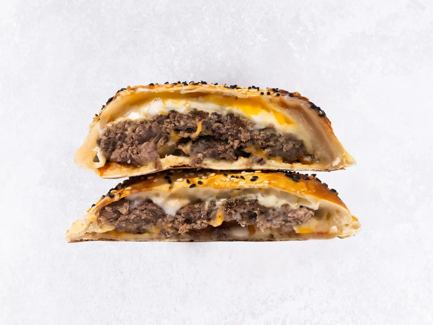 Double Beef Burger Pie