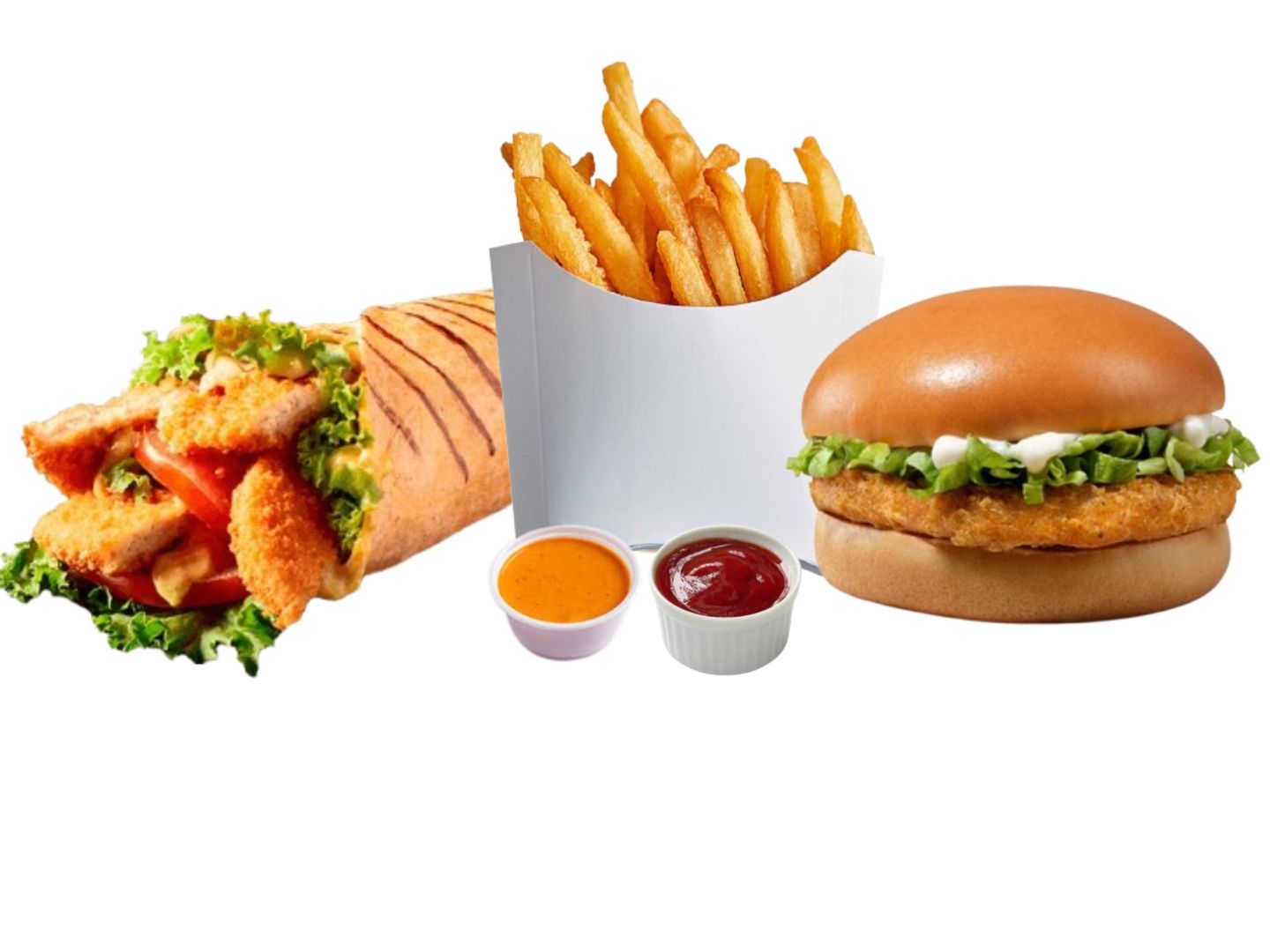 وجبة برجر تورتيلا