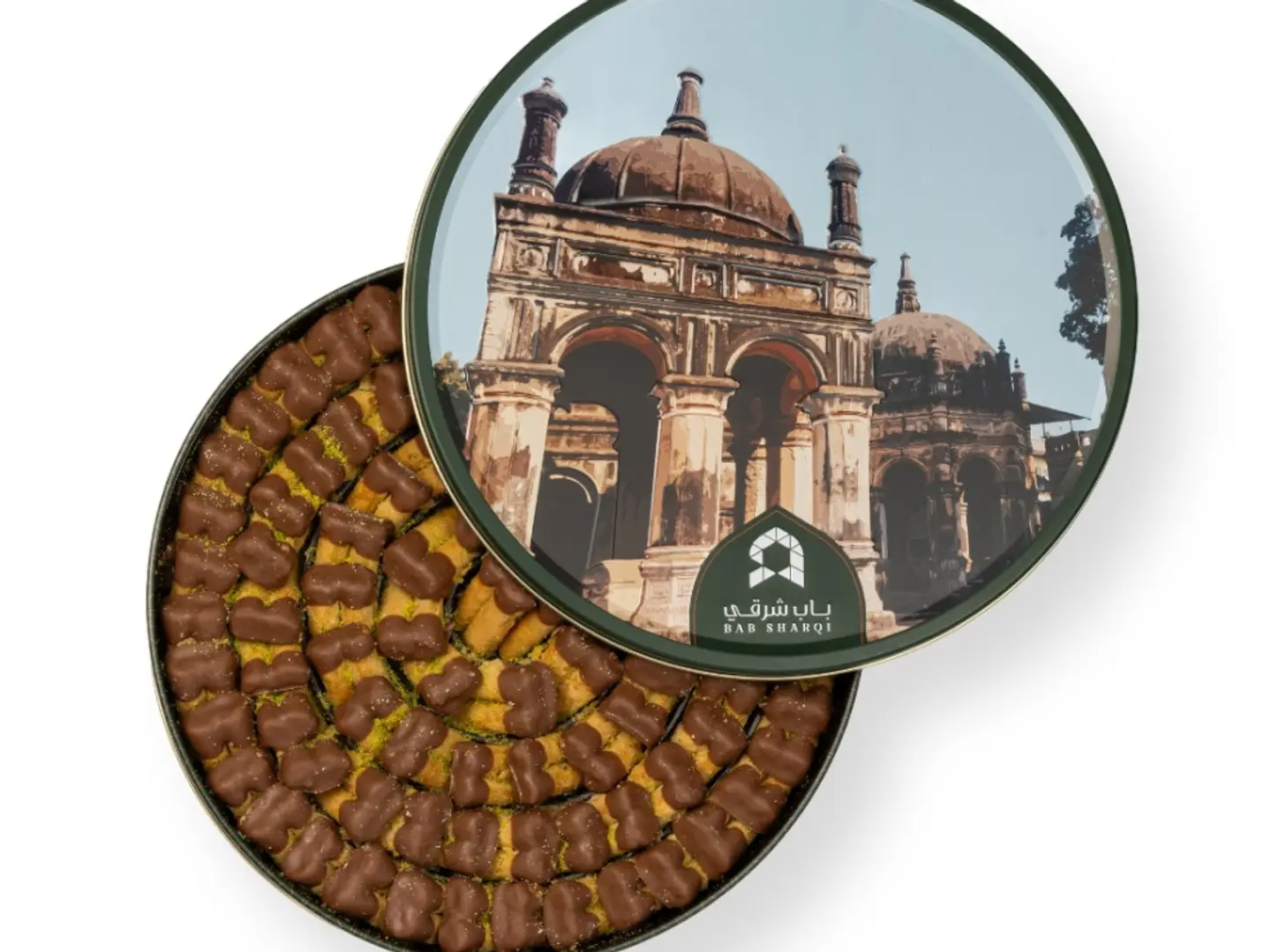 باب شرقي بقلاوة مع شوكلاتة كبير